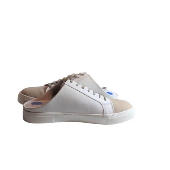 Steven New York White Beige Sneaker Slides 7.5 New - Picture 5 of 9